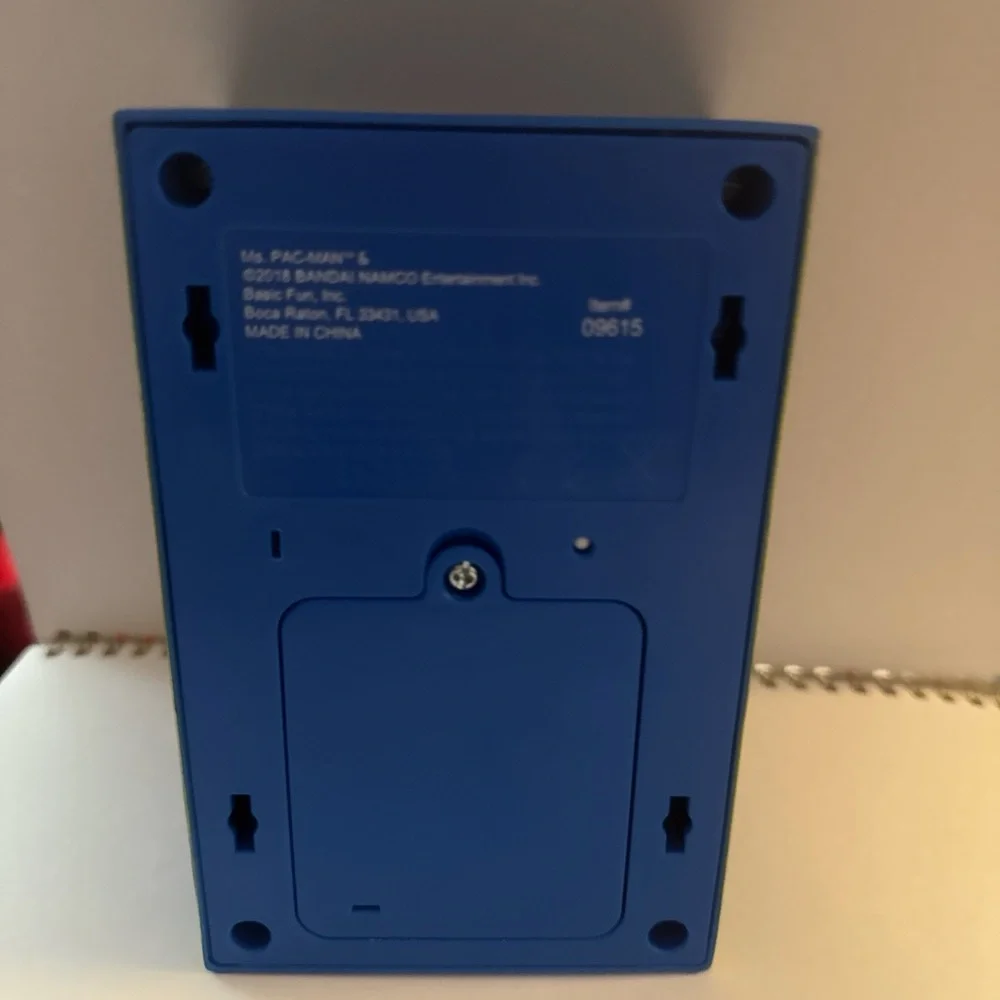 Ms. Pac-Man Mini Arcade Game - Blue